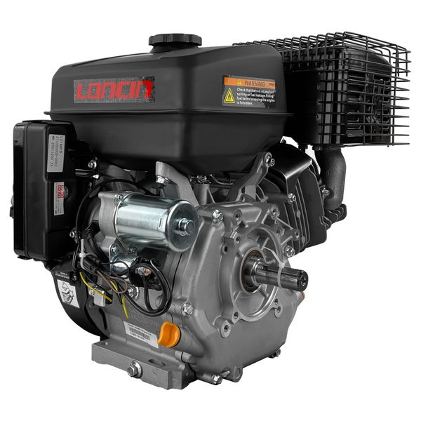 Двигатель бензиновый Loncin G420FD (16 л. с., эл.стартер, шпонка 25 мм, евро 5) 13004 фото