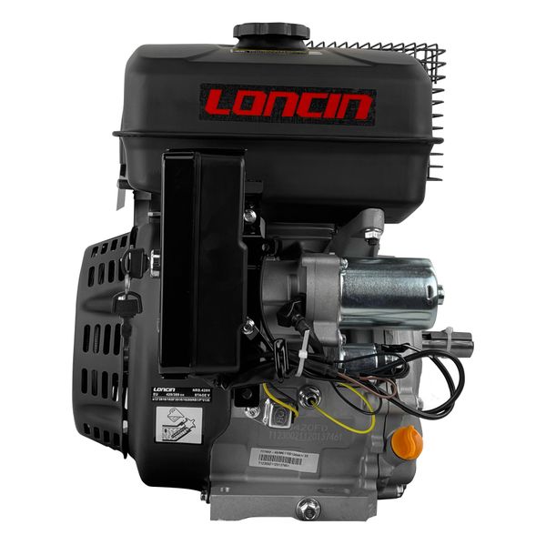 Двигатель бензиновый Loncin G420FD (16 л. с., эл.стартер, шпонка 25 мм, евро 5) 13004 фото