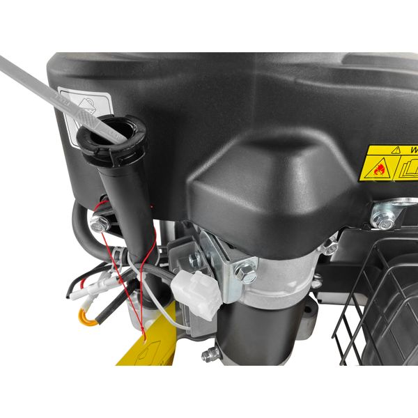 Двигатель бензиновый с большим баком Loncin LC1P92F-1 (15,5 л.с., шпонка 25,4 мм) с воздушным охлаждением. 13010 фото