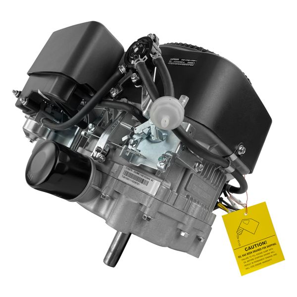 Двигатель бензиновый с большим баком Loncin LC1P92F-1 (15,5 л.с., шпонка 25,4 мм) с воздушным охлаждением. 13010 фото