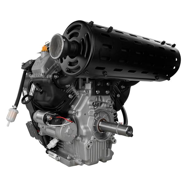 Бензиновый двигатель с электростартером Loncin LC2V80FD-E (25 л.с., шпонка 36,5 мм) 13007 фото