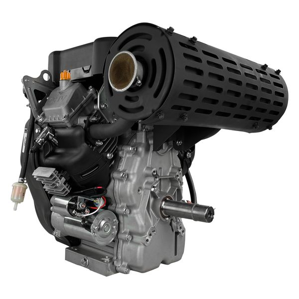 Двигун бензиновий універсальний Loncin LC2V90FD 34 к.с. (шпонка 36,5 мм) з електростартером 13008 фото