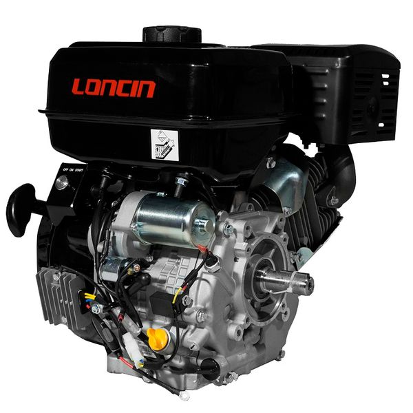 Двигун бензиновий Loncin LC192FD (18 к.с., електростартер, шпонка 25 мм, євро 5) 13006 фото